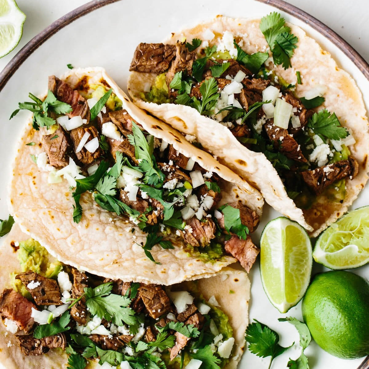 carne asada tacos
