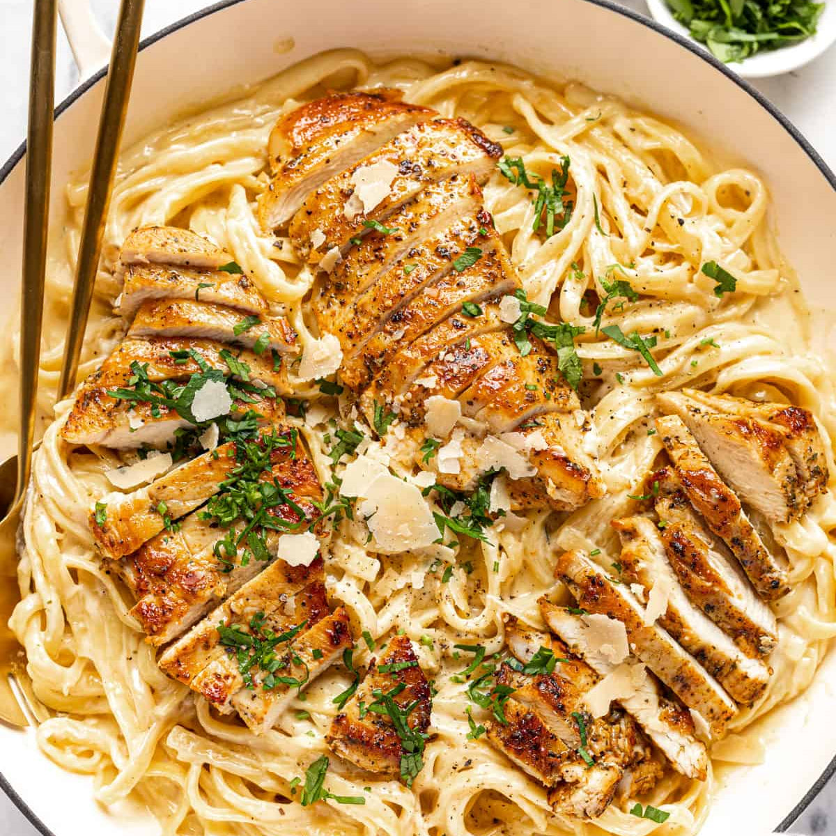 chicken fettuccine alfredo