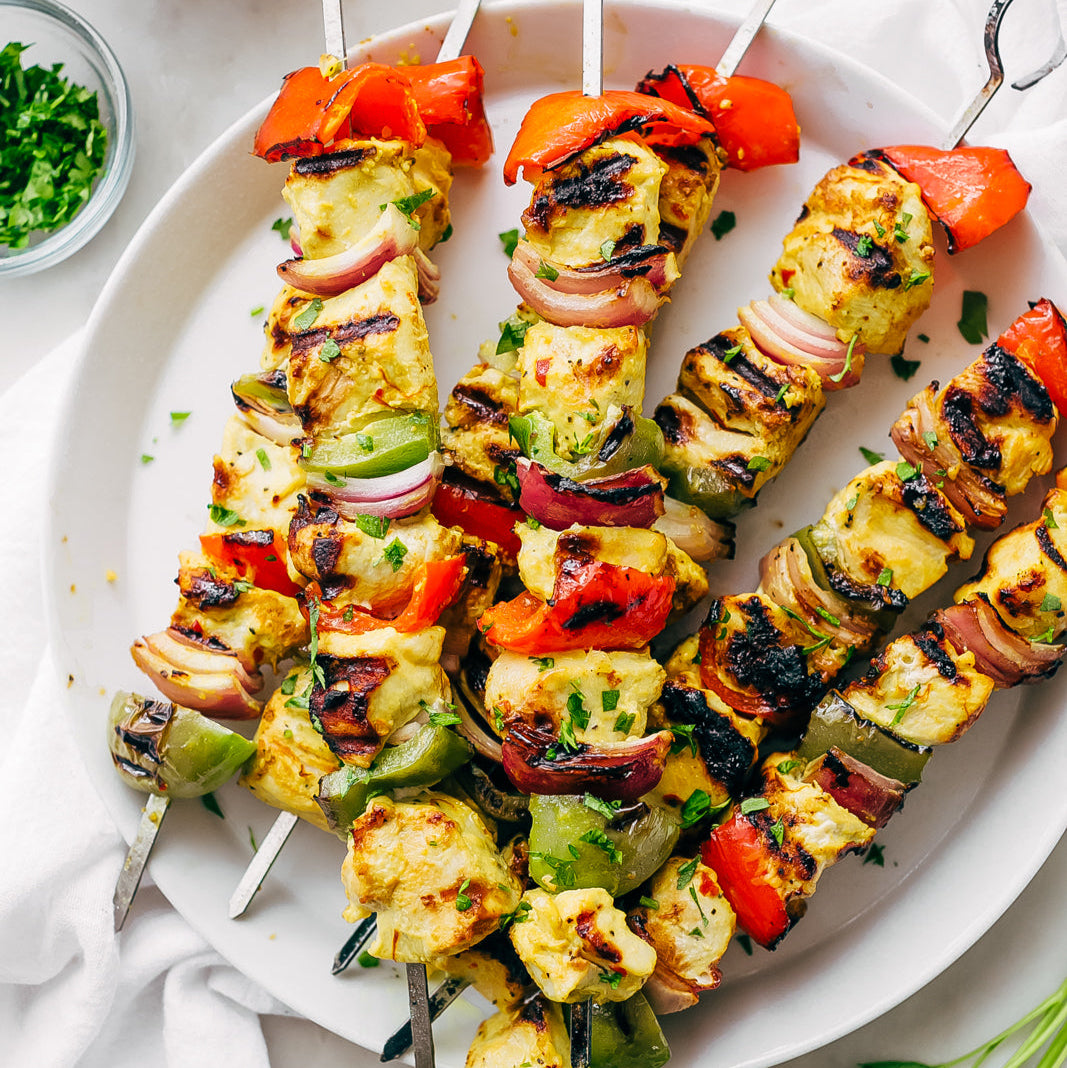 organic chicken kabob meal prep, gluten-free, fresh, and chef-inspired in Orange County